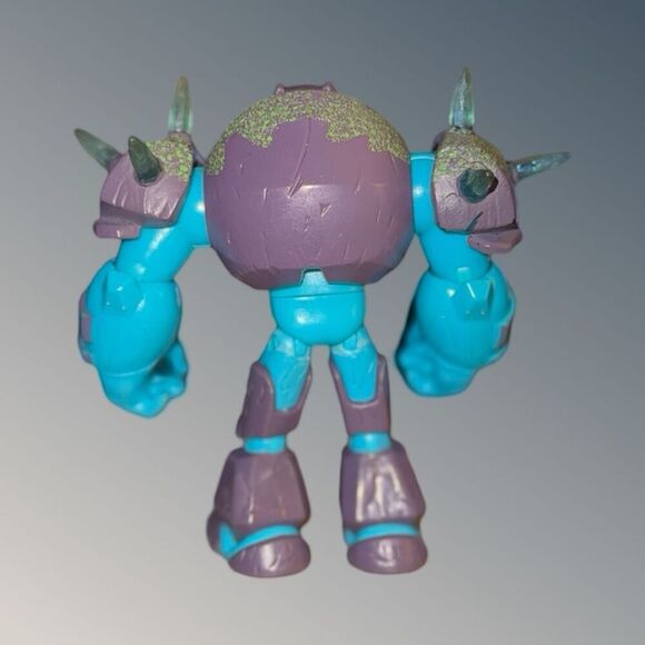 Articulating Playmates Ben 10 Shock Rock DNA Energy Alien Action Figure 5” B21 - Picture 3 of 7